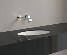 Раковина Villeroy & Boch Loop & Friends 43х28 см без перелива TitanCeram альпийский белый 4A530101