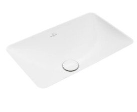 Раковина Villeroy & Boch Loop & Friends 45х28 см без перелива TitanCeram CeramicPlus каменный белый 4A5601RW