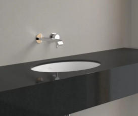 Раковина Villeroy & Boch Loop & Friends 48,5х32,5 см без перелива TitanCeram CeramicPlus каменный белый 4A5401RW