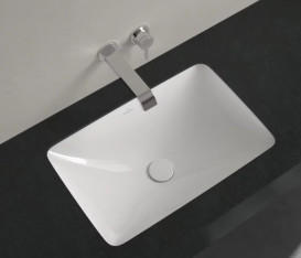 Раковина Villeroy & Boch Loop & Friends 54х34 см без перелива TitanCeram CeramicPlus альпийский белый 4A5701R1