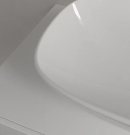 Раковина Villeroy&Boch Loop&Friends 56х38 см з переливом TitanCeram альпійський білий 4A490001