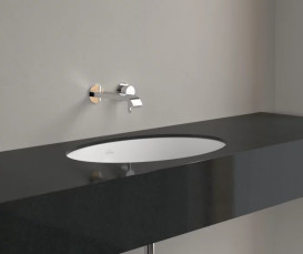 Раковина Villeroy & Boch Loop & Friends 56х38 см без переливу TitanCeram CeramicPlus кам'яний білий 4A5501RW