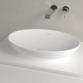 Раковина Villeroy & Boch Loop & Friends 56х38 см з переливом TitanCeram альпійський білий 4A470001