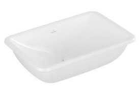 Раковина Villeroy & Boch Loop & Friends 60,5х41 см з переливом TitanCeram альпійський білий 4A650001