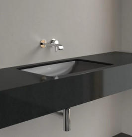 Раковина Villeroy&Boch Loop&Friends 61,5х38 см з переливом TitanCeram CeramicPlus Ebony (чорний матовий) 4A5800S5