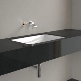 Раковина Villeroy & Boch Loop & Friends 61,5х38 см без перелива TitanCeram CeramicPlus альпийский белый 4A5801R1