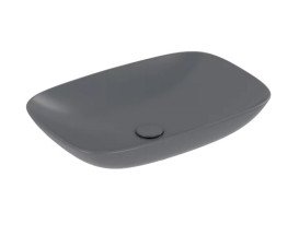Раковина Villeroy & Boch Loop & Friends 62х42 см без переливу TitanCeram CeramicPlus графіт 4A5001i4