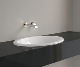 Раковина Villeroy & Boch Loop & Friends 66х47 см без перелива TitanCeram альпийский белый 4A630101