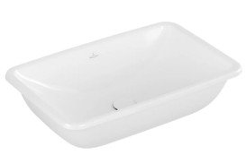 Раковина Villeroy & Boch Loop & Friends 67,5х45 см без перелива TitanCeram альпийский белый 4A660101