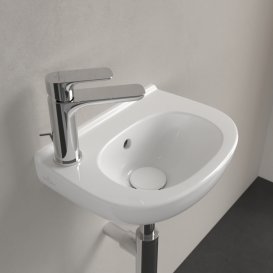 Раковина Villeroy & Boch O.novo 36х27 см санитарная керамика CeramicPlus альпийский белый 536039R1