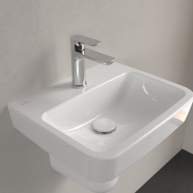 Раковина Villeroy & Boch O.novo 45х37 см санитарная керамика AntiBac CeramicPlus альпийский белый 434446T2
