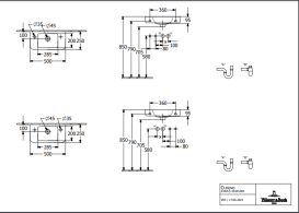 Раковина Villeroy & Boch O.novo 50х25 см санитарная керамика альпийский белый 4342L501