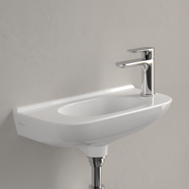Раковина Villeroy & Boch O.novo 50х25 см санитарная керамика CeramicPlus альпийский белый 536151R1