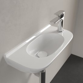 Раковина Villeroy & Boch O.novo 50х25 см санитарная керамика CeramicPlus альпийский белый 536151R1