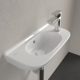Раковина Villeroy & Boch O.novo 50х25 см санітарна кераміка альпійський білий 53615301