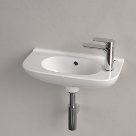 Раковина Villeroy & Boch O.novo 50х25 см санитарная керамика CeramicPlus альпийский белый  536153R1