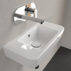 Раковина Villeroy & Boch O.novo 50х25 см санитарная керамика альпийский 434252R1