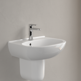 Раковина Villeroy & Boch O.novo 50х40 см санитарная керамика CeramicPlus альпийский белый 536050R1