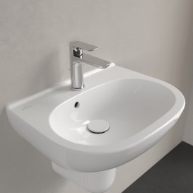 Раковина Villeroy & Boch O.novo 50х40 см санитарная керамика CeramicPlus альпийский белый 536050R1