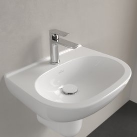 Раковина Villeroy & Boch O.novo 50х40 см санітарна кераміка CeramicPlus альпійський білий 536051R1