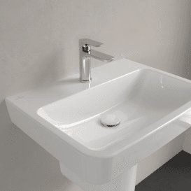 Раковина Villeroy & Boch O.novo 60х46 см санитарная керамика CeramicPlus AntiBac альпийский белый 4A4161T2