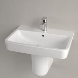 Раковина Villeroy & Boch O.novo 65х46 см санитарная керамика CeramicPlus альпийский белый 4A4165R1