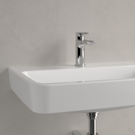 Раковина Villeroy & Boch O.novo 65х46 см шліфована санітарна кераміка альпійський білий 4A41KLR1