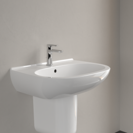 Раковина Villeroy & Boch O.novo 65х51 см санитарная керамика CeramicPlus альпийский белый 516065R1