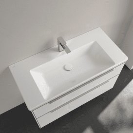 Раковина Villeroy & Boch Subway 3.0 100х47 см TitanCeram альпийский белый 4A70A201