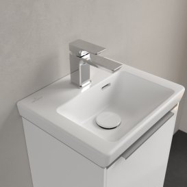Раковина Villeroy & Boch Subway 3.0 37х30,5 см санітарна кераміка CeramicPlus кам'яний білий 437037RW