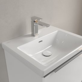 Раковина Villeroy & Boch Subway 3.0 55х44 см санітарна кераміка CeramicPlus альпійський білий 4A70F4R1