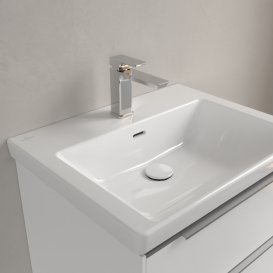Раковина Villeroy & Boch Subway 3.0 60х47 см TitanCeram CeramicPlus альпийский белый 4A7060R1