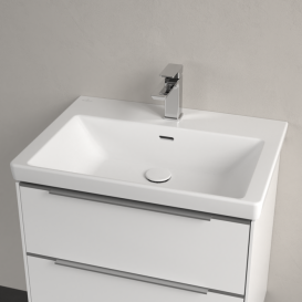 Раковина Villeroy & Boch Subway 3.0 65х47 см TitanCeram CeramicPlus кам'яний білий 4A7065RW
