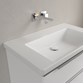 Раковина Villeroy & Boch Subway 3.0 80х47 см TitanCeram CeramicPlus кам'яний білий 4A7083RW