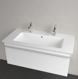 Раковина Villeroy & Boch Venticello 100х50 см с переливом санитарная керамика альпийский белый 4104AK01