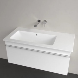 Раковина Villeroy & Boch Venticello 100х50 см чаша слева санитарная керамика альпийский белый 4134L301