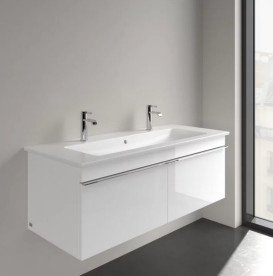 Раковина Villeroy & Boch Venticello 120х50 см із переливом санітарна кераміка CeramicPlus кам'яний білий 4104CKRW