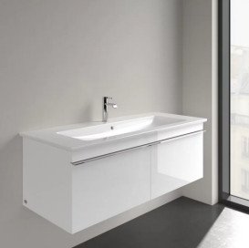 Раковина Villeroy & Boch Venticello 120х50 см із переливом санітарна кераміка CeramicPlus кам'яний білий 4104CLRW