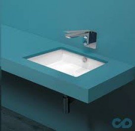 Раковина врізна під стільницю Simas Lavabo білий S59