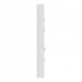 Рамка 1-постовая Schneider Electric Unica New Pure матовое стекло/белый NU600289