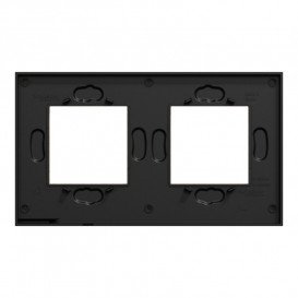 Рамка 2-постовая Schneider Electric Unica New Pure дуб/антрацит NU600484