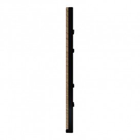 Рамка 2-постовая Schneider Electric Unica New Pure вертикальная дуб/антрацит NU6004V84