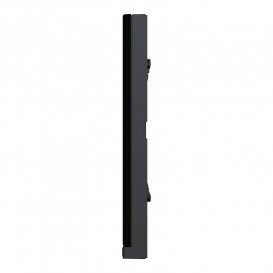 Рамка 3-постовая Schneider Electric Unica New Pure каучук/антрацит NU600682