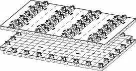 Распределительная панель  30-2 15 мм Viega Fonterra Base 1227.1 пенополистирол 664534