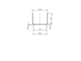 Розширювальний профіль Roca Town-N 15 мм хром AMP2919502