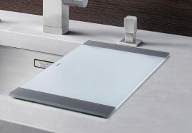 Разделочная доска Blanco Zerox безопасное стекло 219645