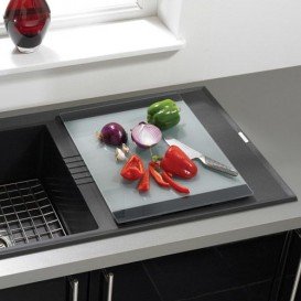 Разделочная доска Blanco Zerox безопасное стекло 219645
