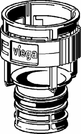 Редуктор скорости смыва воды в инсталляциях Viega 786366