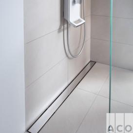 Решетка для сливного трапа ACO ShowerDrain C Massive 985 мм нержавеющая сталь 409273