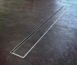 Решітка для водовідвідного жолоба AlcaPlast Tile 950 мм пoд плитку TILE-950